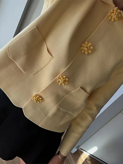 THE MARIVELLE | BUTTONED CARDIGAN