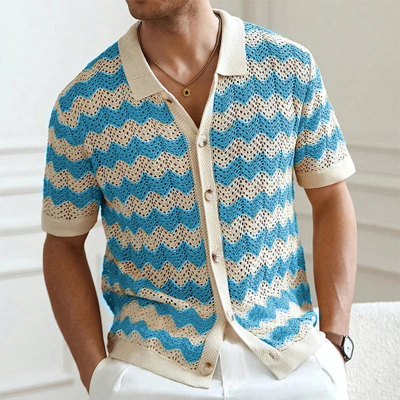 Penarrubia Crochet Shirt