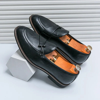 Gaspard Renaud Leather Loafers