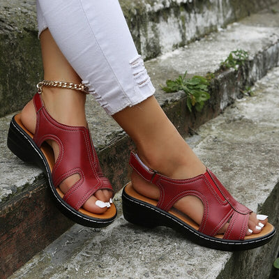 Jolie ~ Orthopedic Leather Sandals