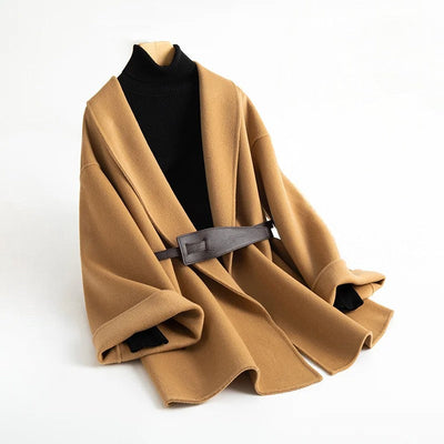 Cosmopolitan Wool Kimono Coat