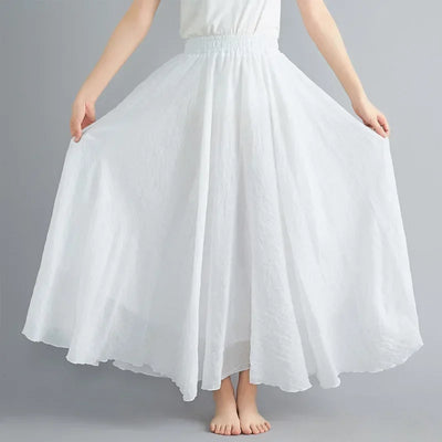 "Sunlit Breeze" Maxi Skirt