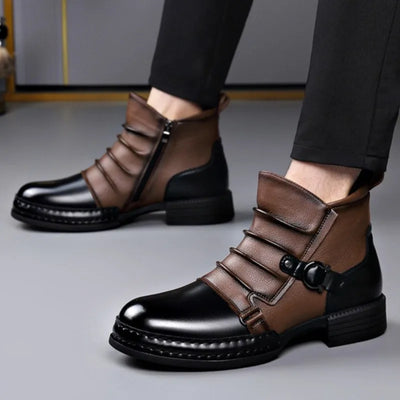 Centaur Leather Ankle Boots