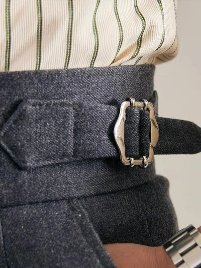 Leone Ricci Pleated Business Casual Pants