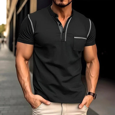 Avencea - Short Sleeve Polo Shirt for Men