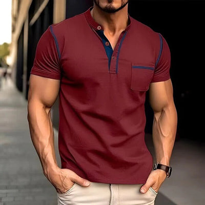 Avencea - Short Sleeve Polo Shirt for Men