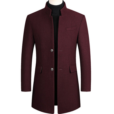 Avencea - Stylish Long Formal Coat for Men