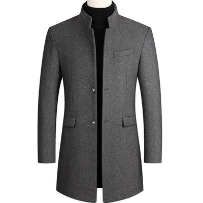 Avencea - Stylish Long Formal Coat for Men