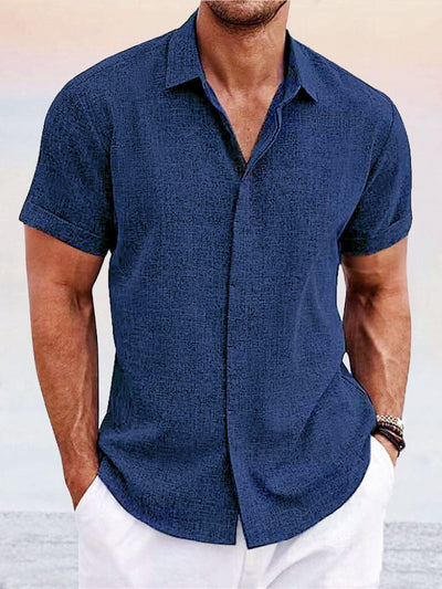 Ethan™ - Classic Linen Shirt