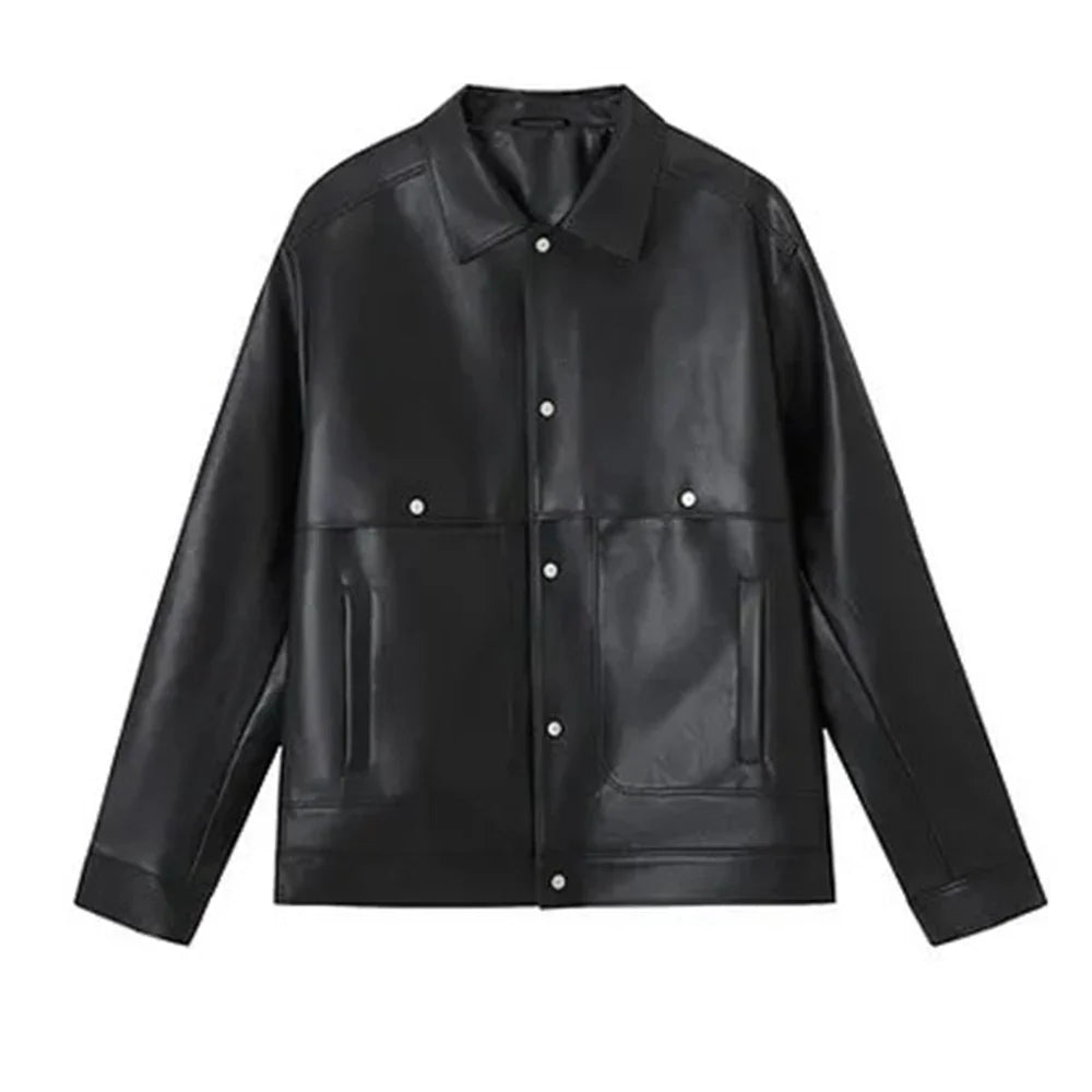 Hamilton Crest Leather Vintage Jacket