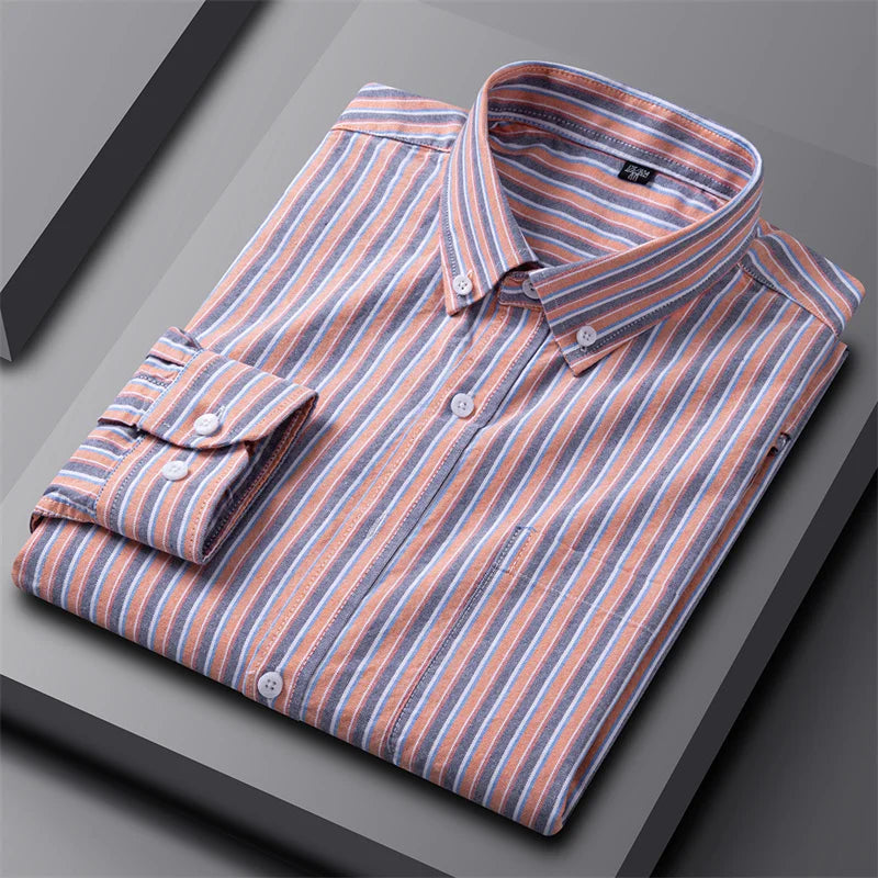 Linevaro – Men’s Modern Stripe Shirt