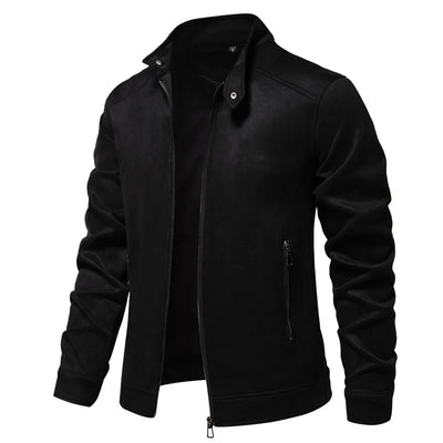 "Verde Milano" Suede Jacket
