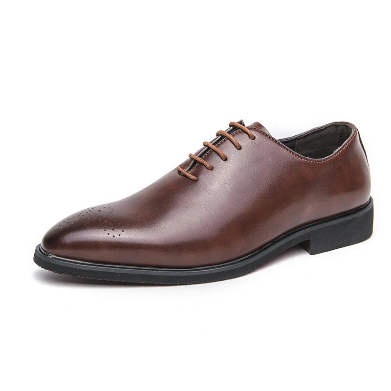 Da Caravaggio Leather Derby Shoes