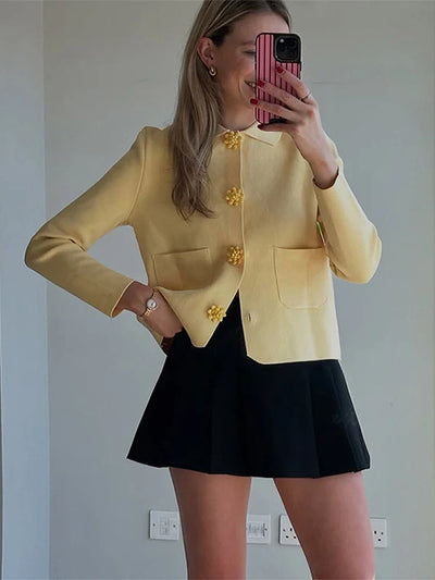 THE MARIVELLE | BUTTONED CARDIGAN