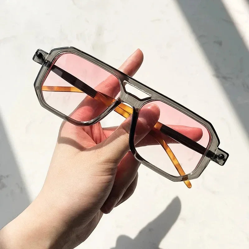 Xavier Poirier Vintage Square Sunglasses
