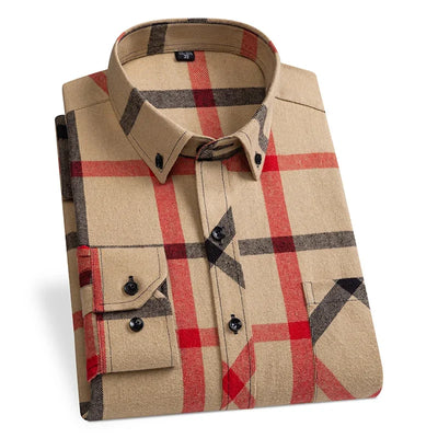 "Montana" Plaid Cotton Shirt