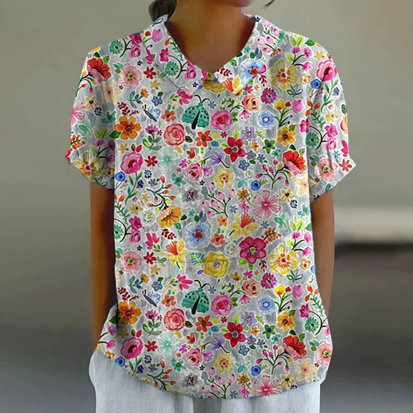 Violet | Bohemian Art Shirt