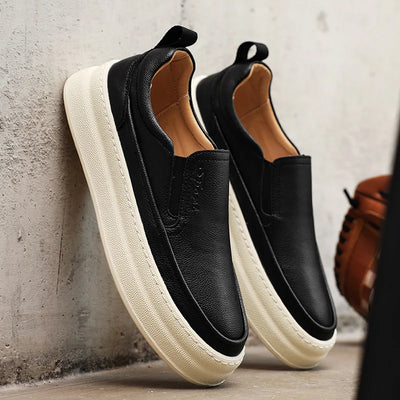 Agnolo Doni Genuine Leather Sneakers