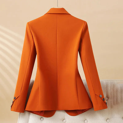 Brielle One-Button Blazer