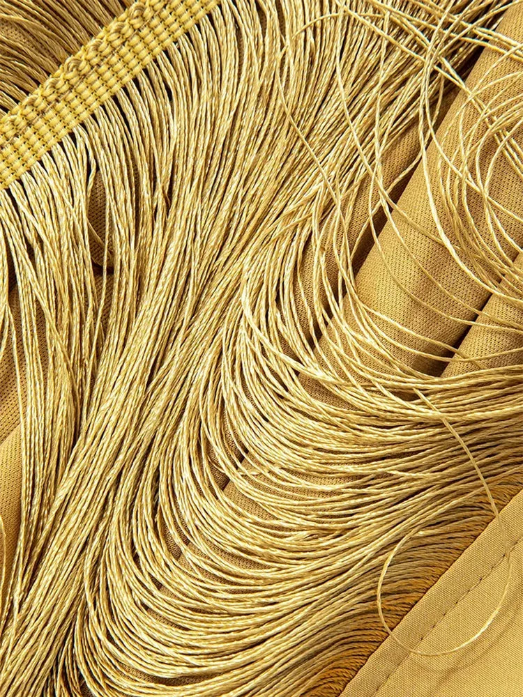 Women’s Mini Dress – Bodycon Fit – One-Shoulder Halter – Shimmer Metallic Finish