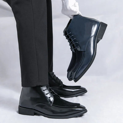 Valerio Neri Leather Ankle Boots