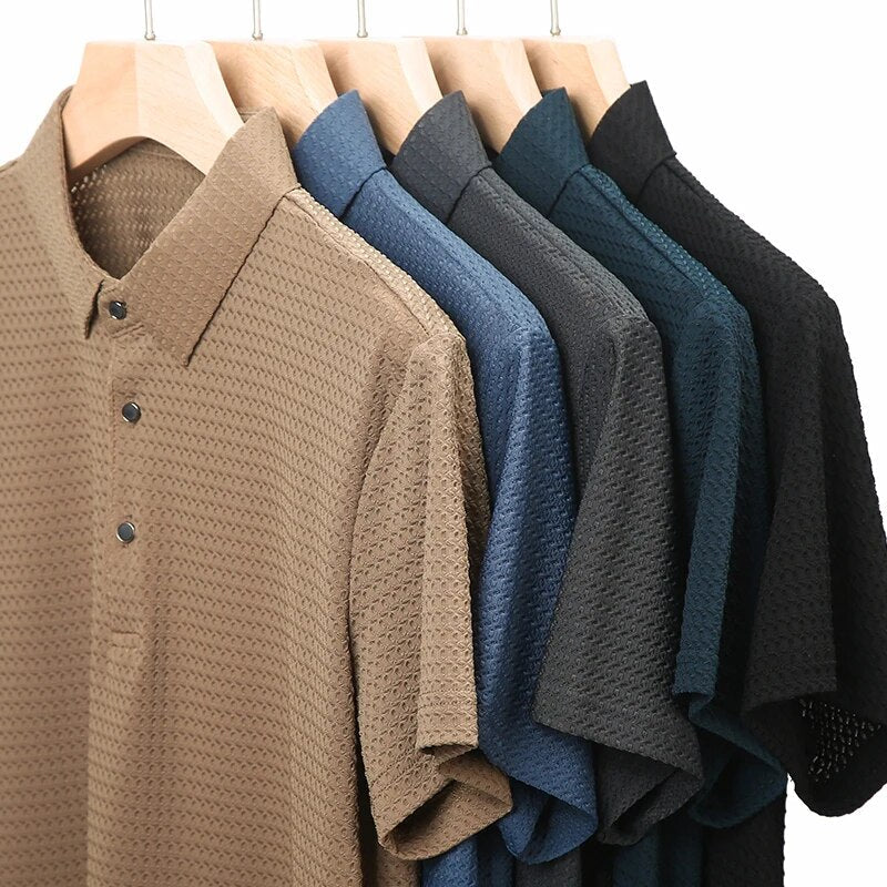 Govani Premium Waffle Polo Shirt