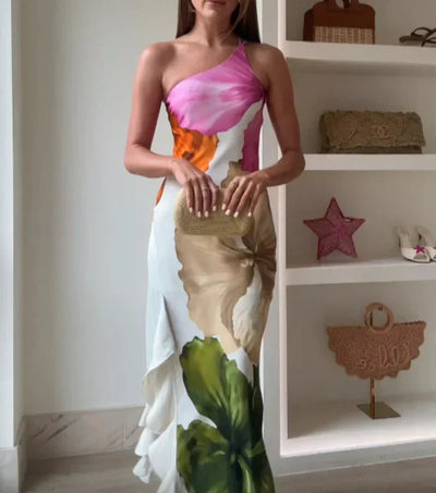 Brielle™ | Elegant Patchwork Maxi Dress