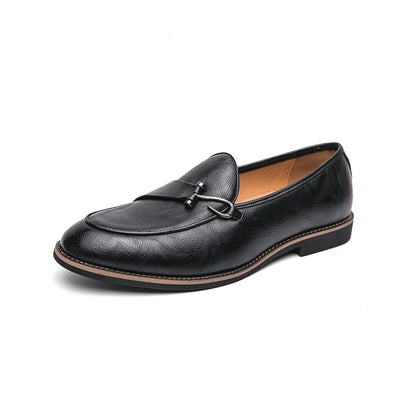 Gaspard Renaud Leather Loafers