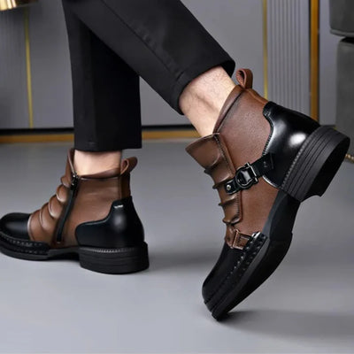 Centaur Leather Ankle Boots