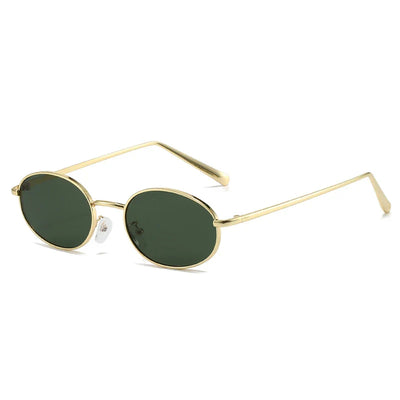 Bernardo Ruggino Vintage Oval Punk Sunglasses