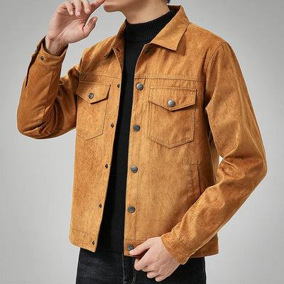 Fabio™ Suede Leather Jacket - by Cristian Moretti®