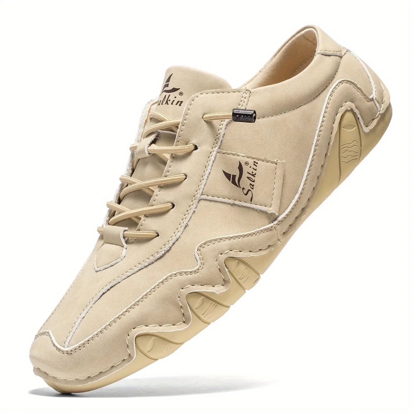 The Salkin™ Retro Genuine Leather Italian Shoes - by Cristian Moretti™