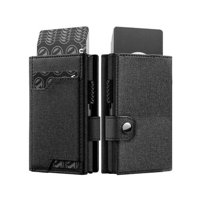 RFID Aluminum Card Holder Wallet – Slim Pop-Up Anti-Theft Men’s Minimalist Wallet