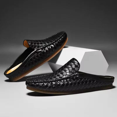 Men's Woven Half Slip Loafers