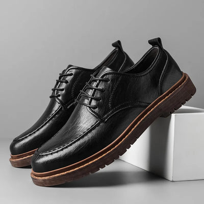 Grégoire Sestieri Brogue-Style Leather Sneakers