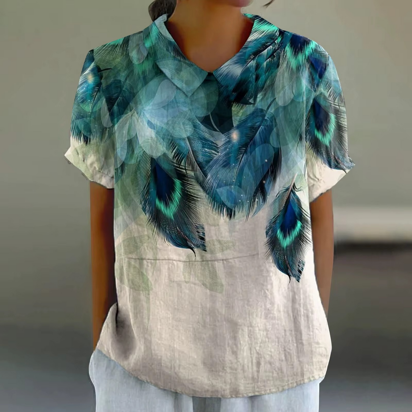 Elva | Bohemian Art Shirt
