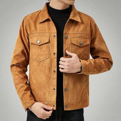 Fabio™ Suede Leather Jacket - by Cristian Moretti®