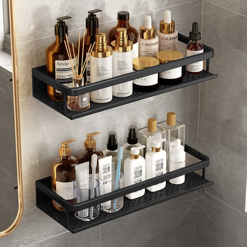 Vinthentic Alumi Modern Bath Shelves