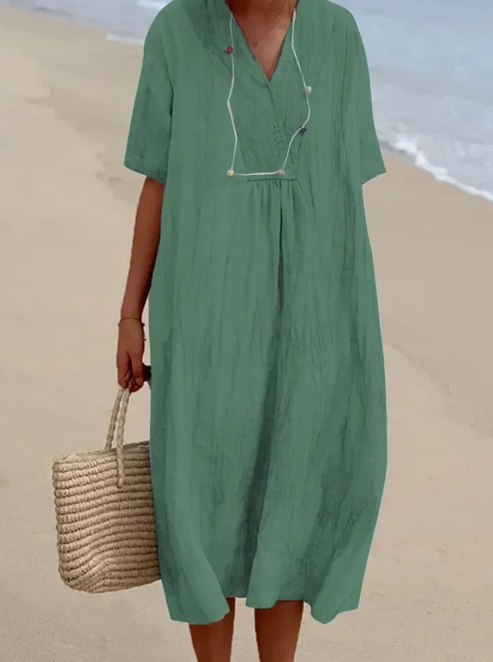 Lillian | Cotton Beach Summer Dress