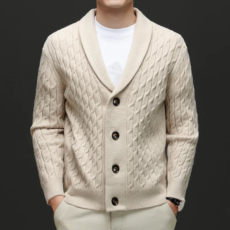 Finnegan Wool Blend Cardigan