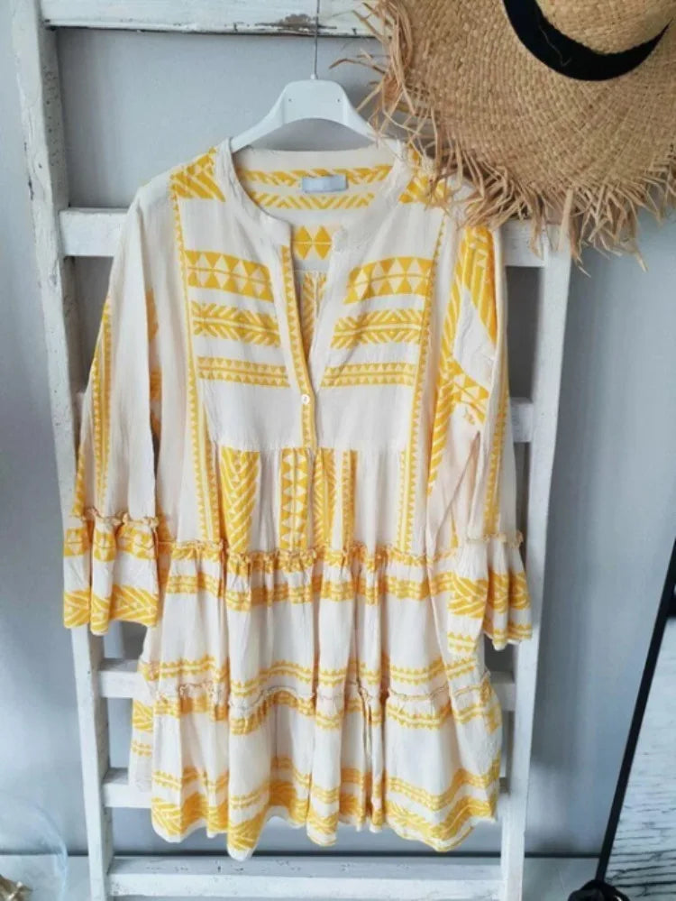 Carylle ~ Lightweight Boho Dress