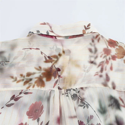 Juliette – Floral Revere Collar Shirt