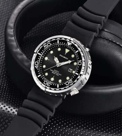 Fashion Silicone Strap Chronograph Sports Watch