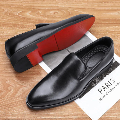 Antoine François Genuine Leather Loafers