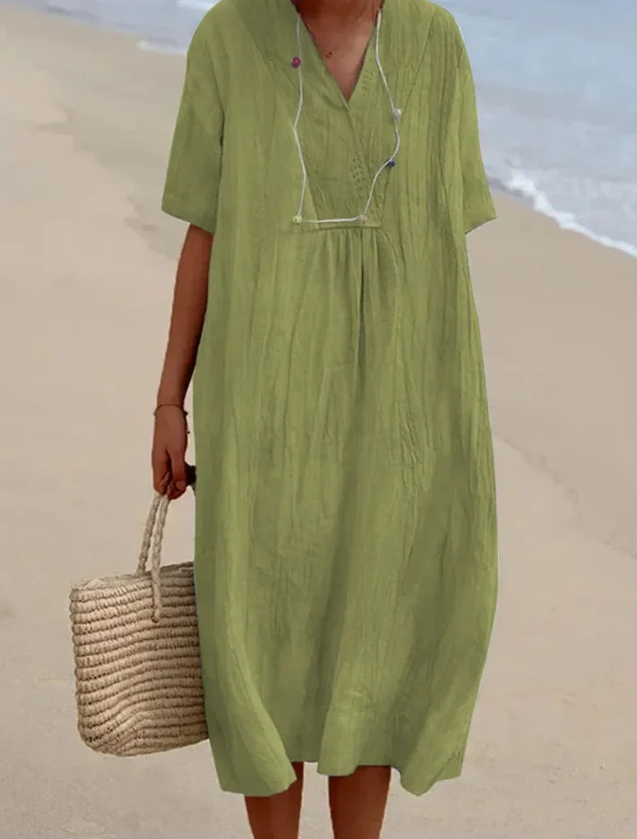 Lillian | Cotton Beach Summer Dress