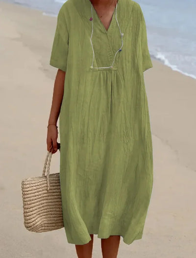 Lillian | Cotton Beach Summer Dress