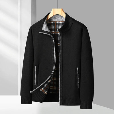 "Domenico" Full-Zip Sweater