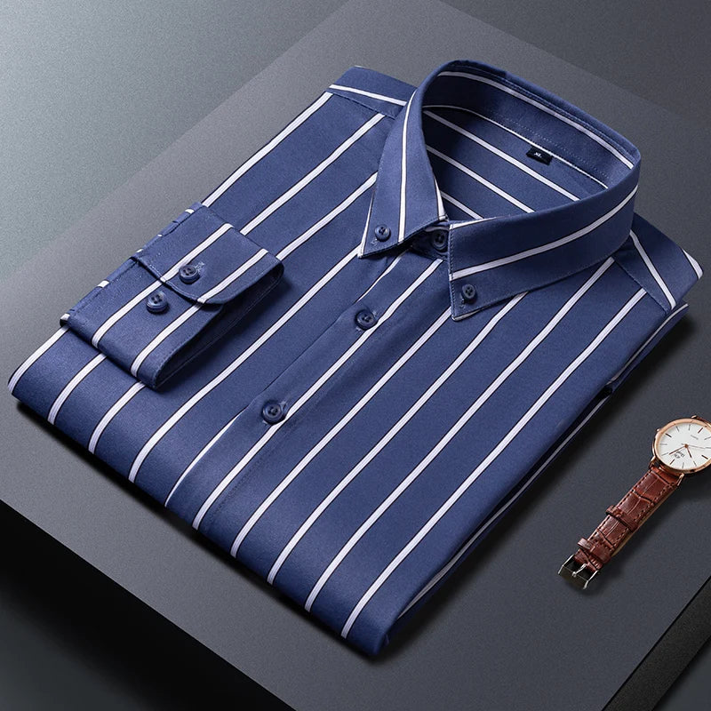 Stravell – Men’s Refined Stripe Shirt