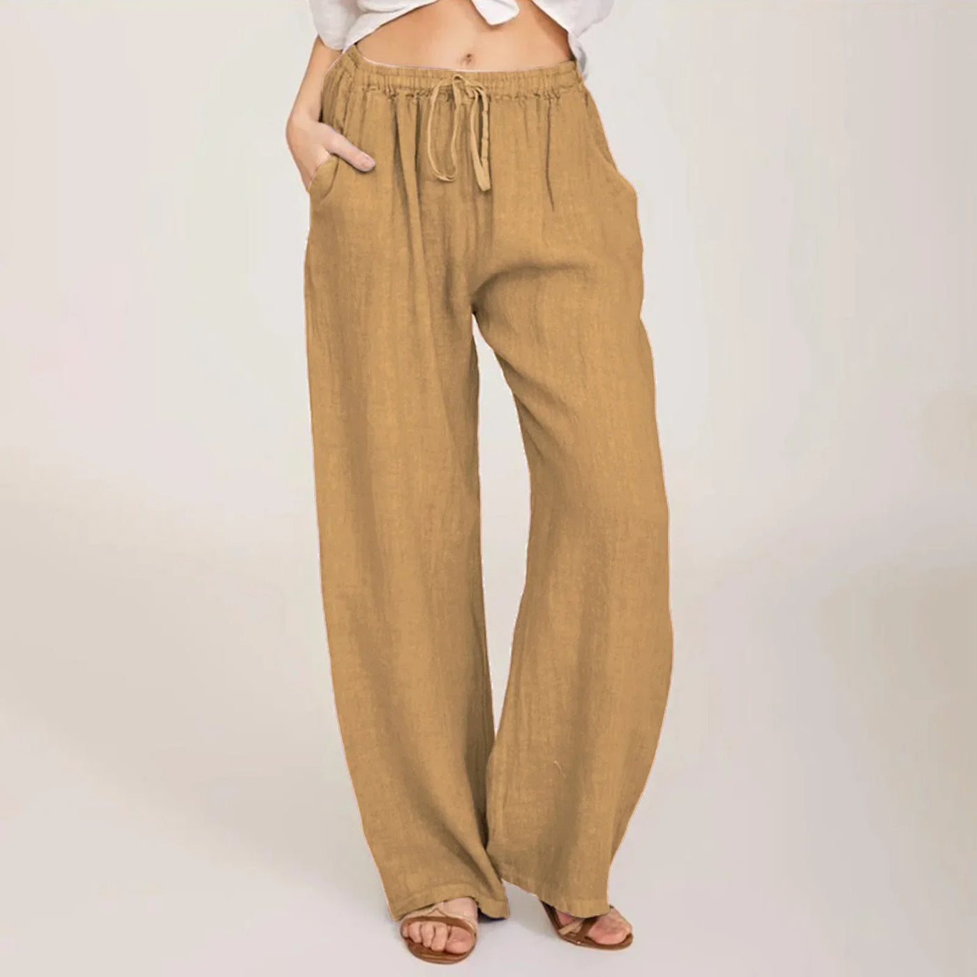 Julia | Comfortable Cotton Pants