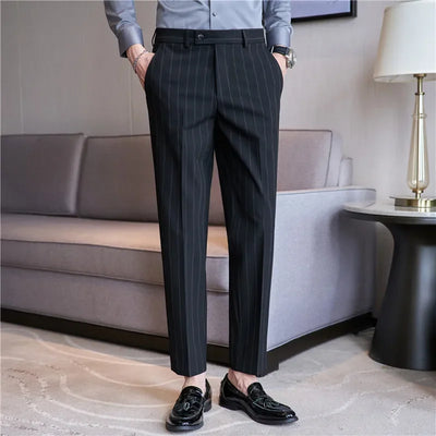 Enzo Palladino Slim Business Casual Pants